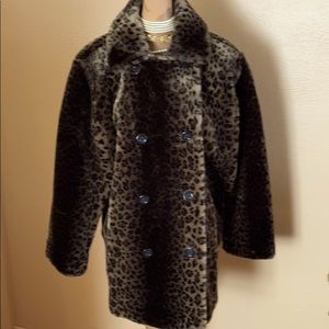 leopard Faux Fur Coat